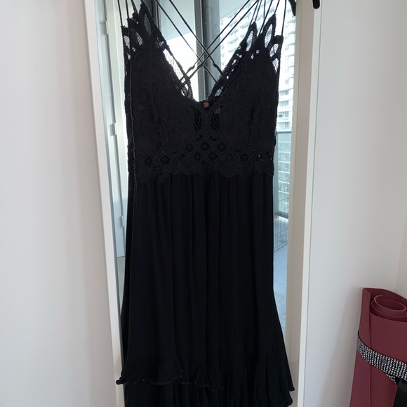 Free People Women's Adella Slip Dress - Picture 3 of 4